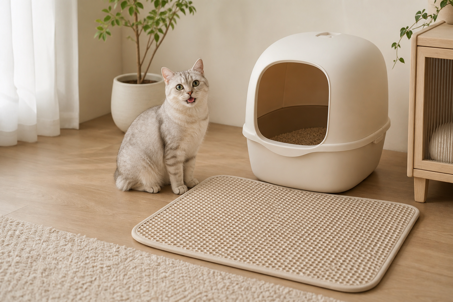 Cat Litter Cleanup Mat